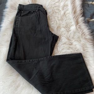 Jhane Barnes Mens Straight Leg Black 